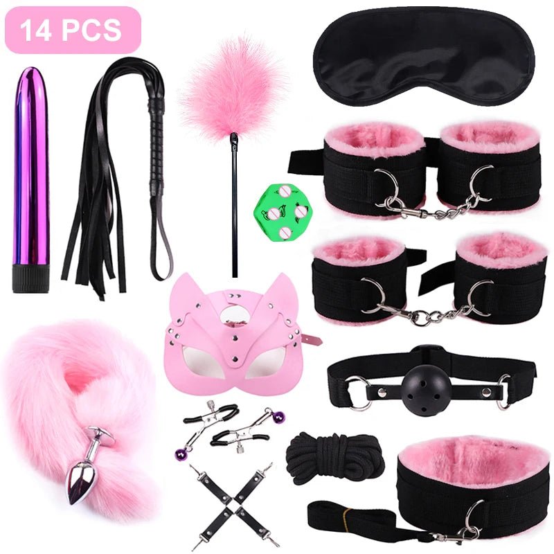 Colour options for bondage accessory