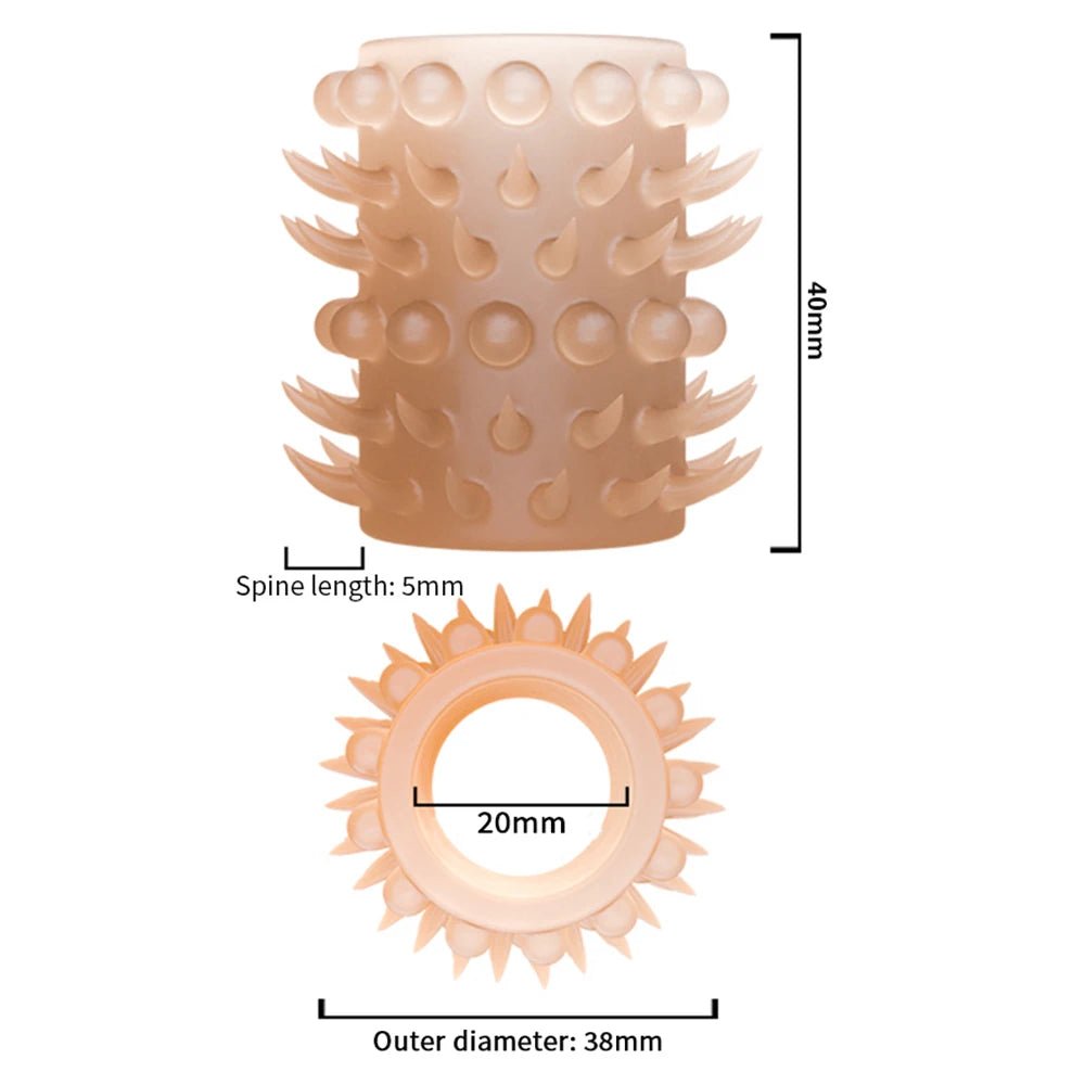 Ring with vibrator attachment detail