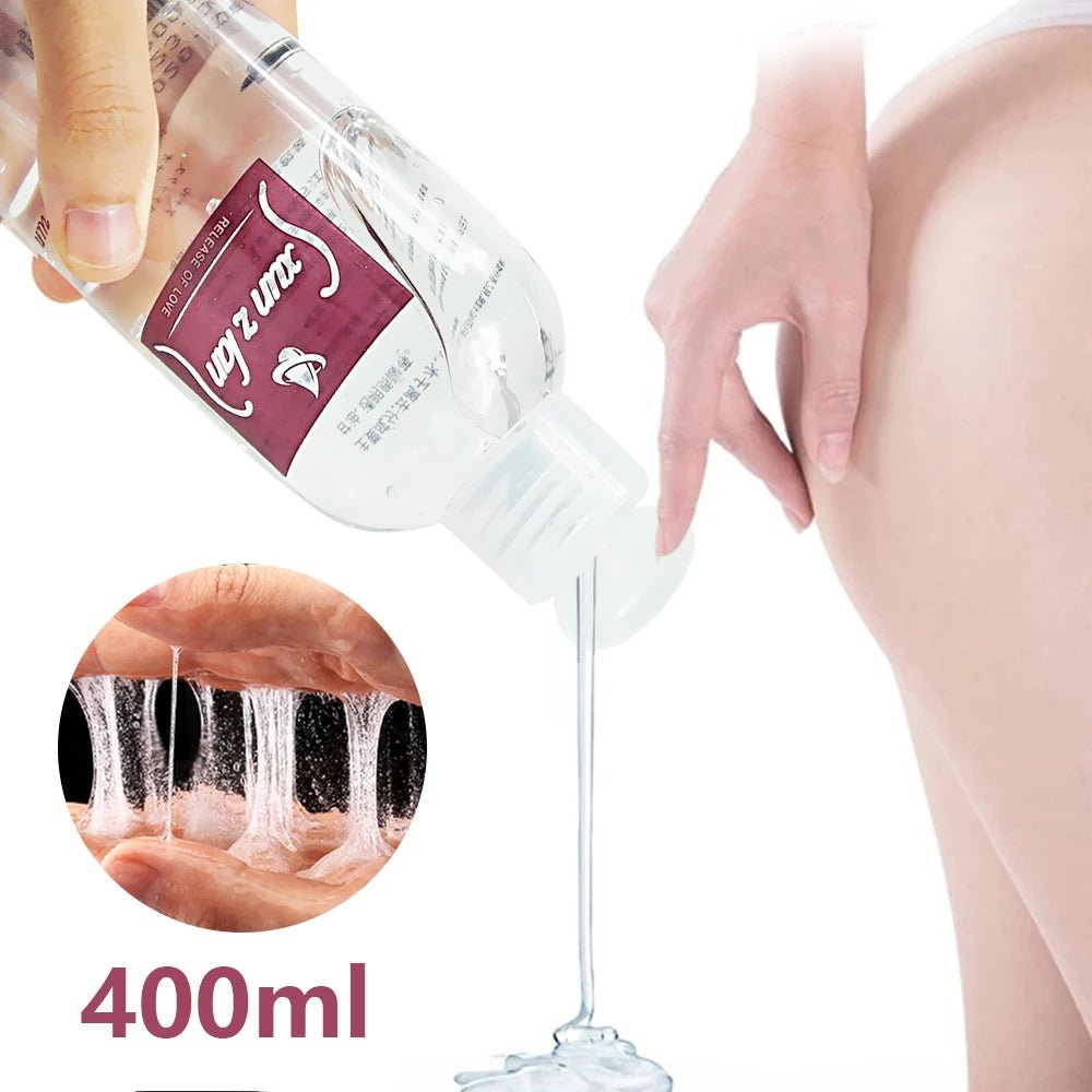 Bottle or tube of intimate lubricant   front label view