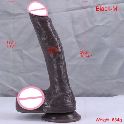 XXL Oversized Realistic Huge Design With Suction C   close-up of material texture