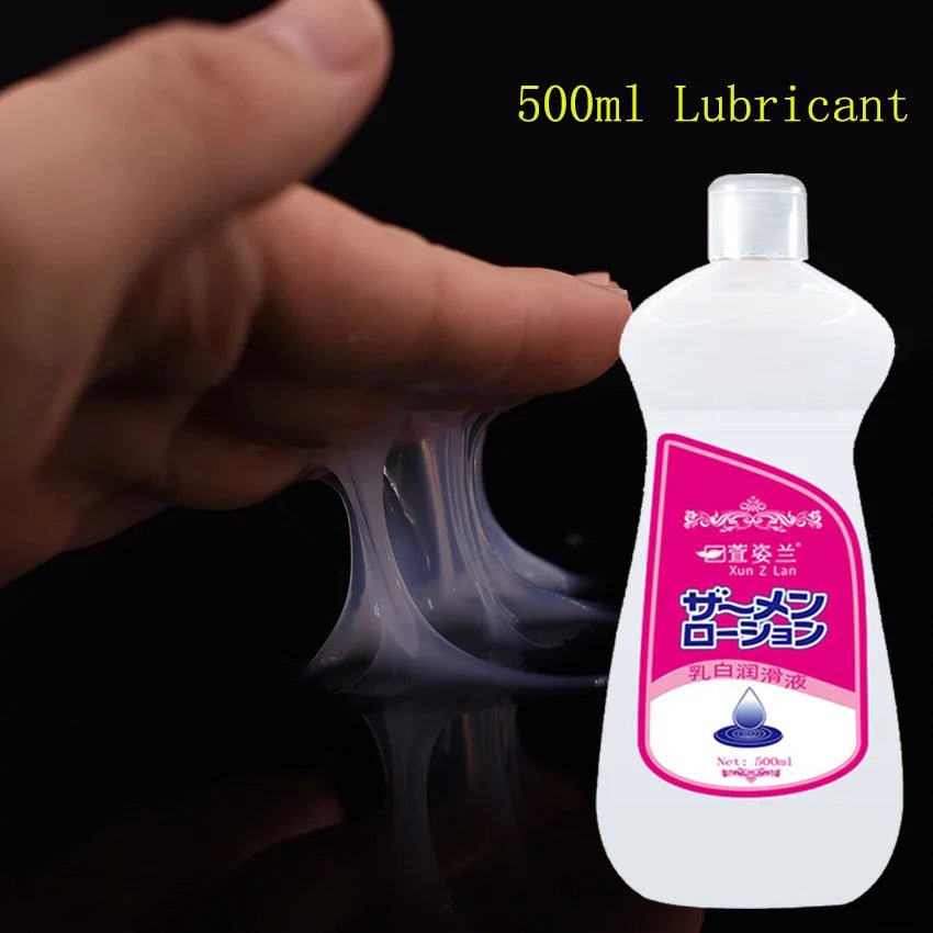 Bottle or tube of intimate lubricant   front label view