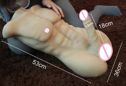 Packaging for adult torso toy