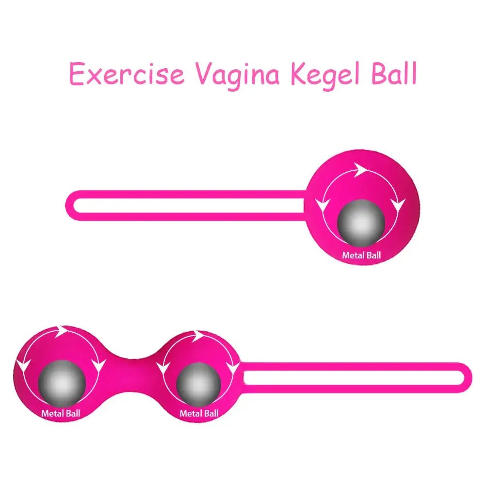 Colour and material options for kegel trainer