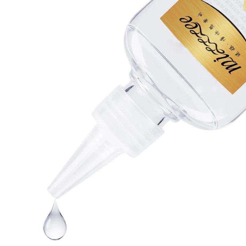 Pump or dispenser detail on lubricant bottle
