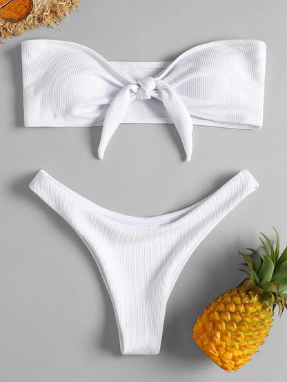 Rear view of lingerie showing back design