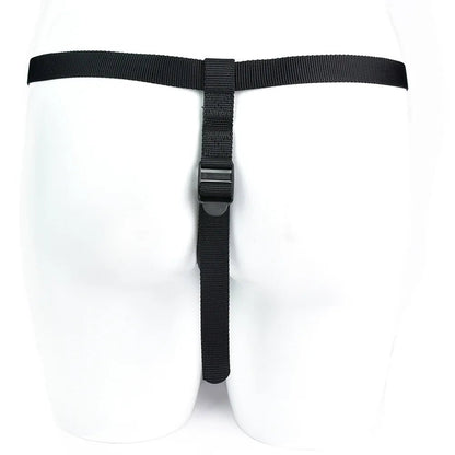 Harness adjustment straps and buckles
