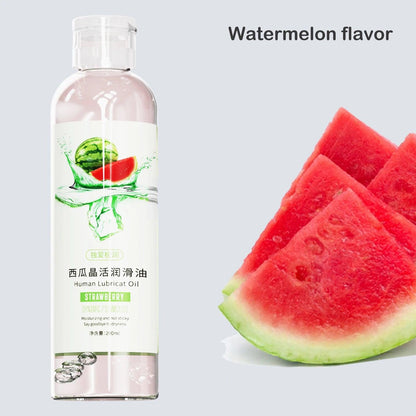 Rear label showing ingredients and instructions