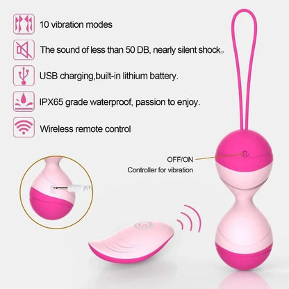 Colour and material options for kegel trainer