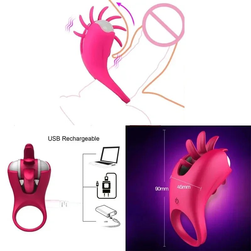 Male pleasure device   front product view