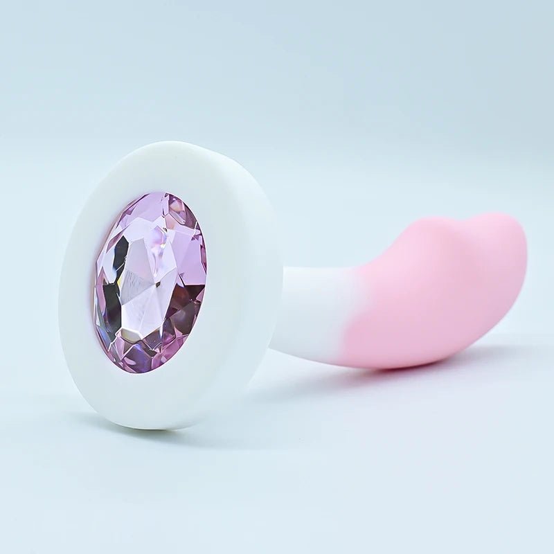 Crystal Base Butt Plug – Silicone Anal Trainer – packaging