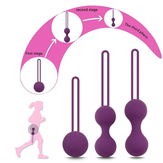Kegel exercise device   front product view