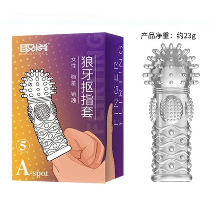Vibrating attachment or ring on sleeve