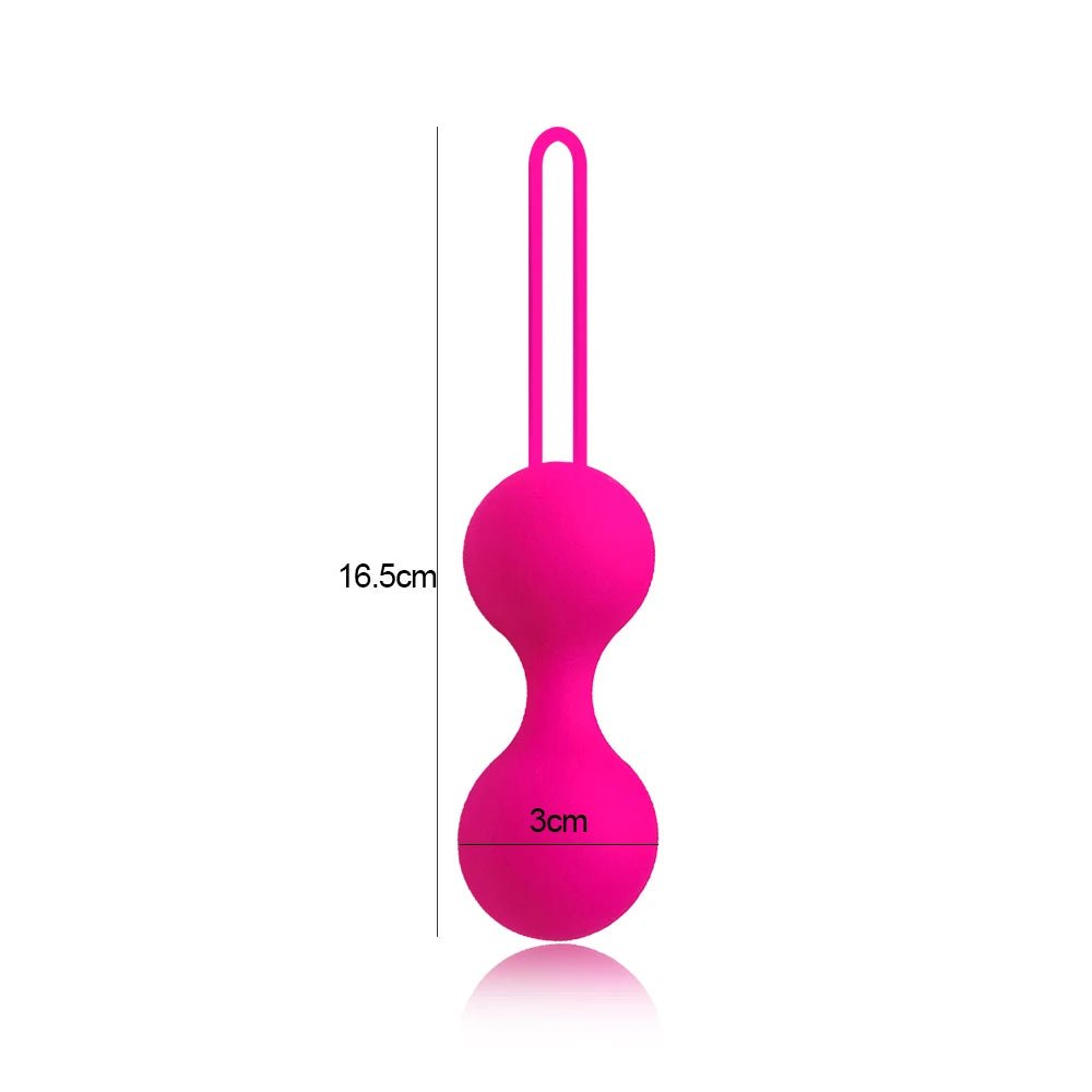 Size comparison of kegel exercise device
