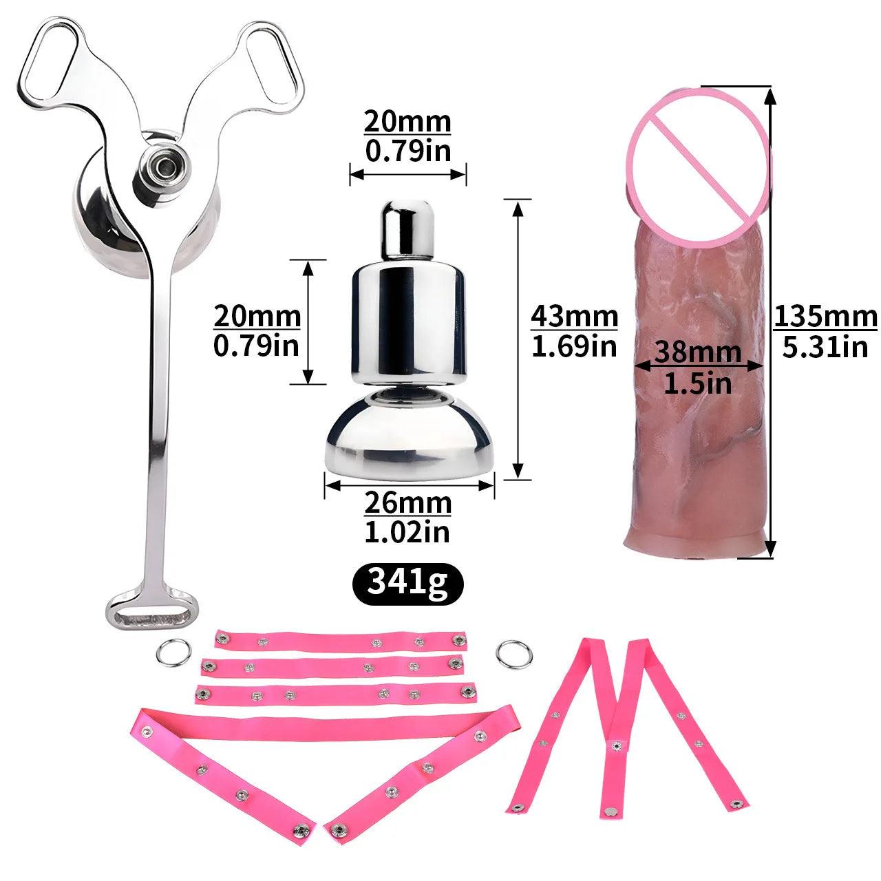 Colour options for bondage accessory