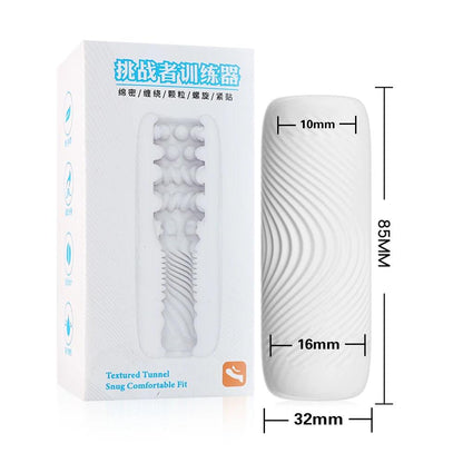 Accessories included with male pleasure device