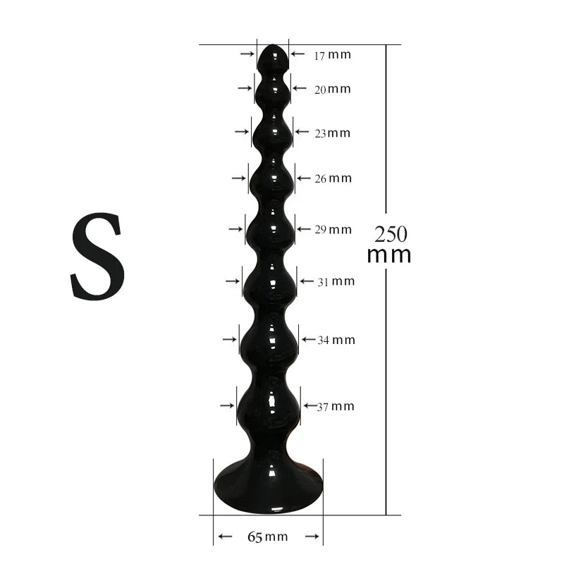 Packaging for long beaded suction-cup toy