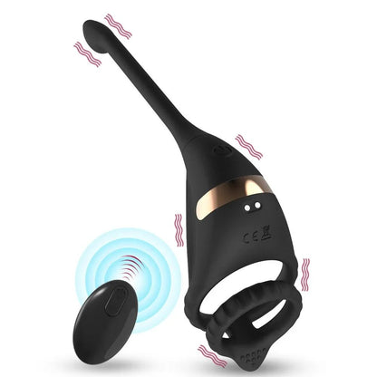 Compatible attachment or dildo included