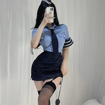 Lingerie set components laid flat