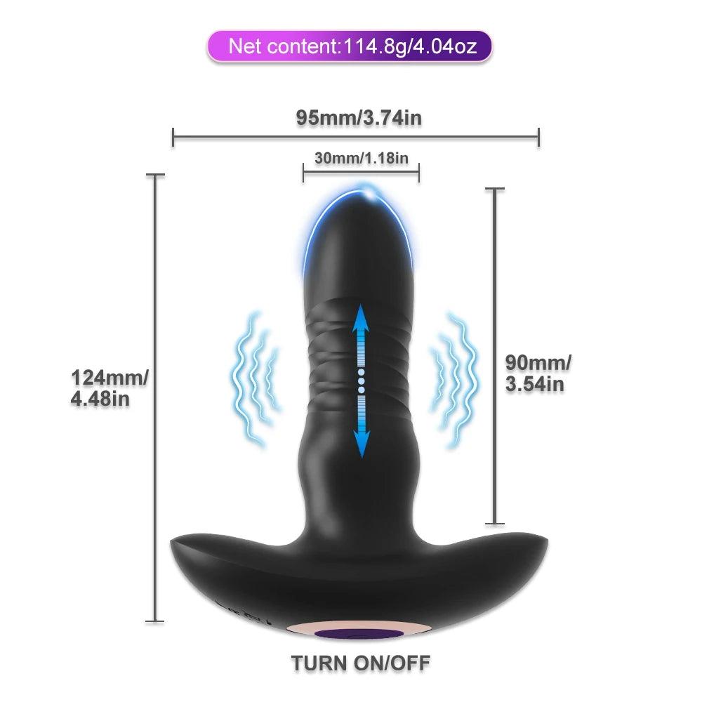 Colour options available for this adult plug