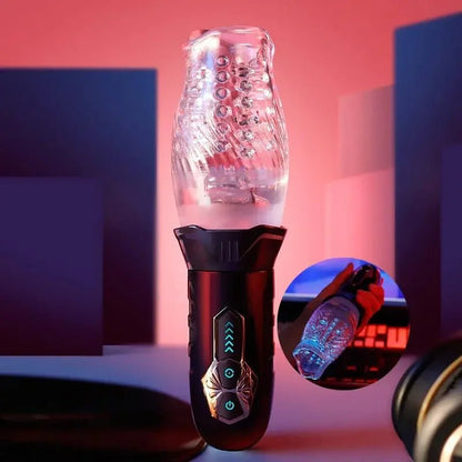 Colour and variant options available for rotating adult male sucking soft man pleasure device