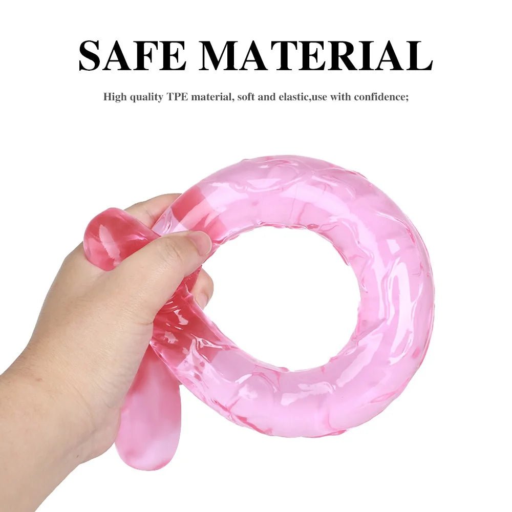 Measurement and dimensions of new 44 cm long double toy for couples wellness experience