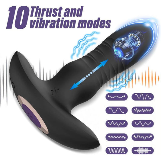 Adult plug   front product view on neutral background