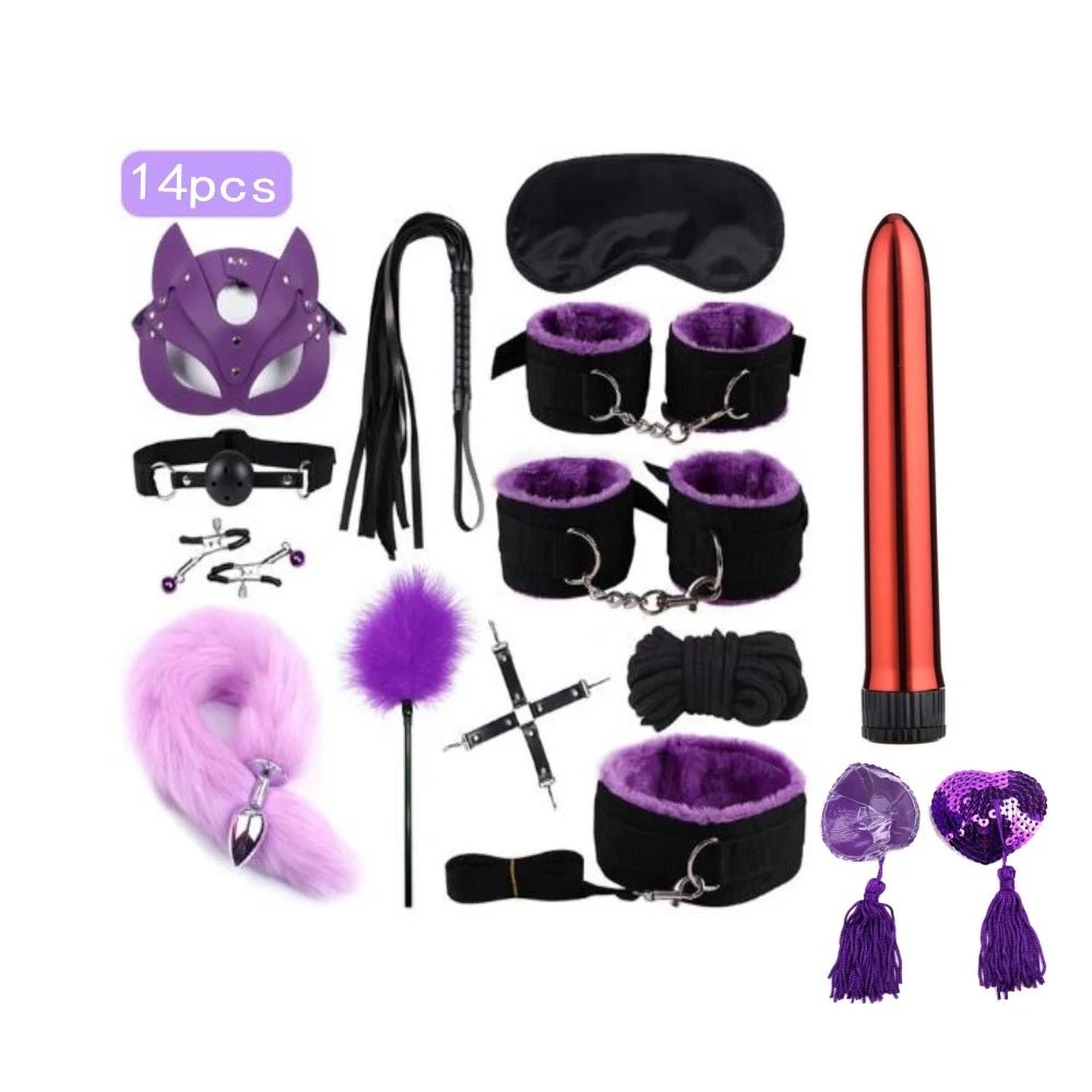 Packaging for bondage kit