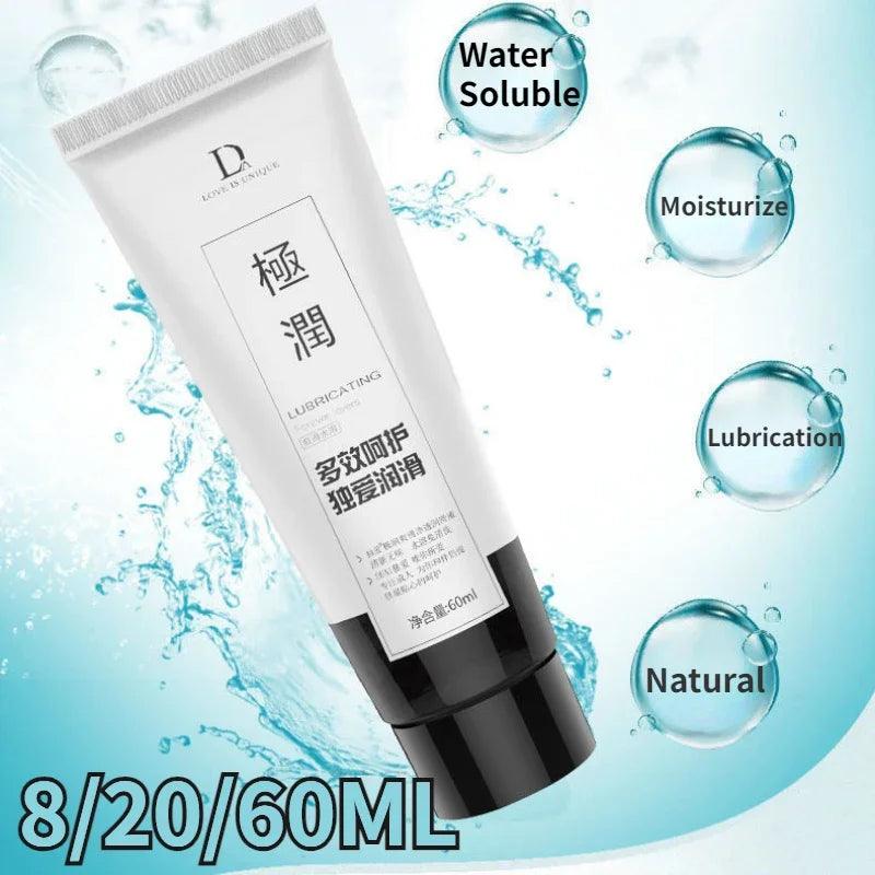Bottle or tube of intimate lubricant   front label view