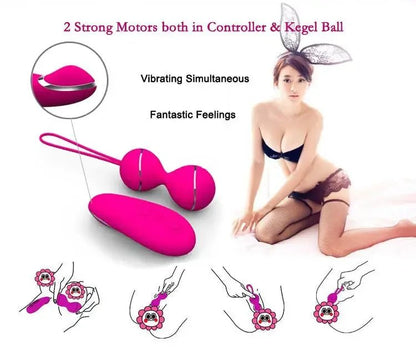Side profile of kegel trainer showing shape