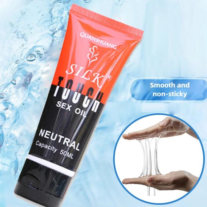 Bottle or tube of intimate lubricant   front label view
