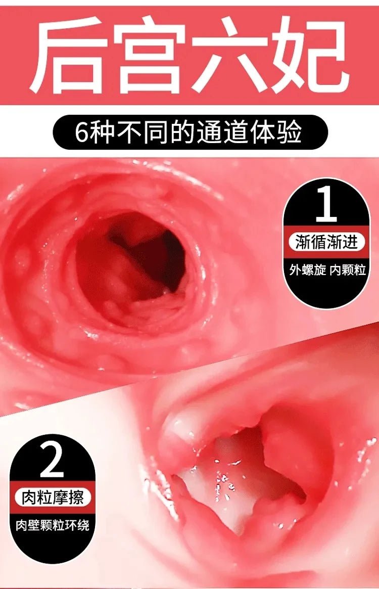 Interior texture detail of male pleasure device