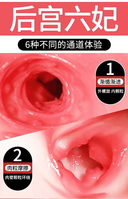 Interior texture detail of male pleasure device