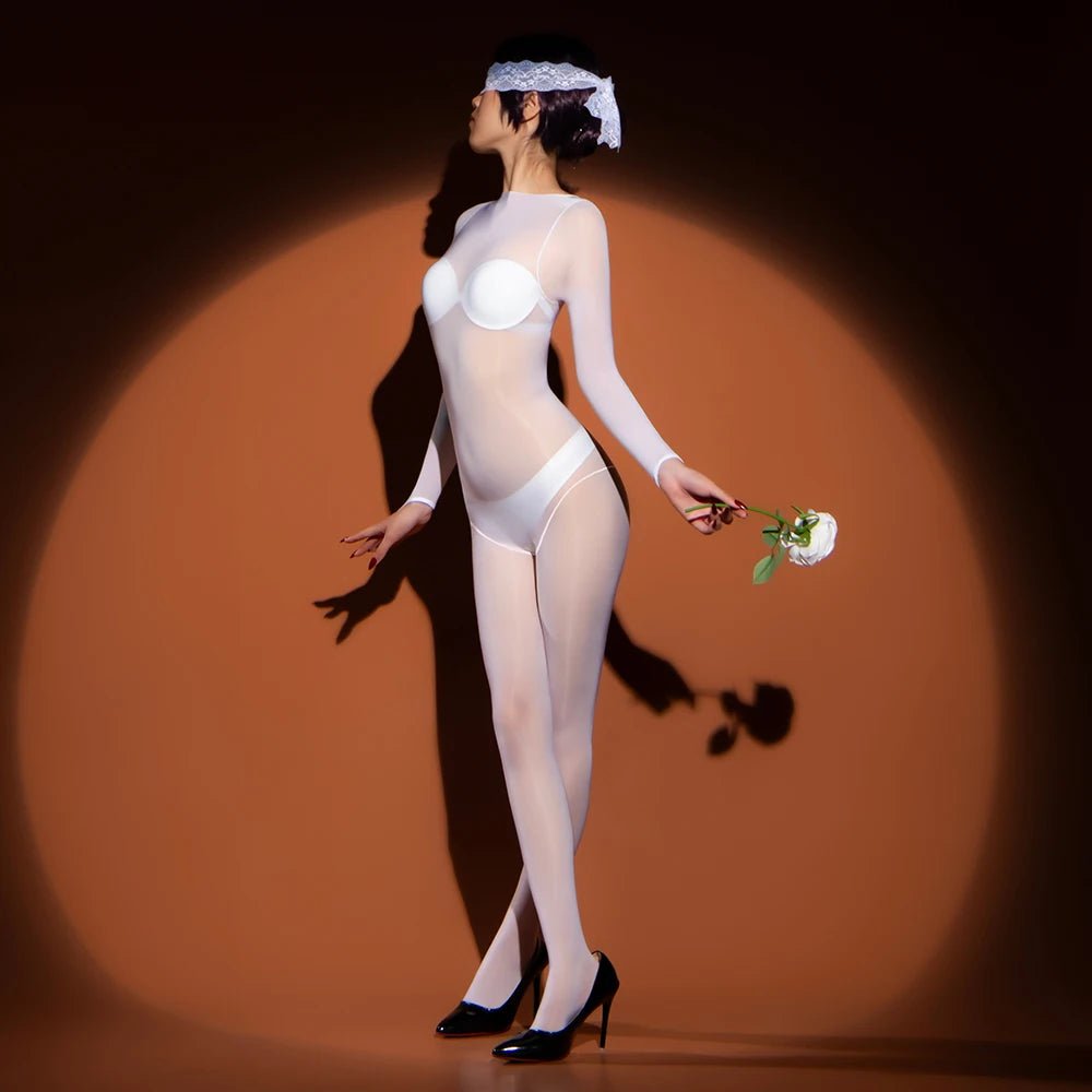 Lingerie piece shown on dress form   front view