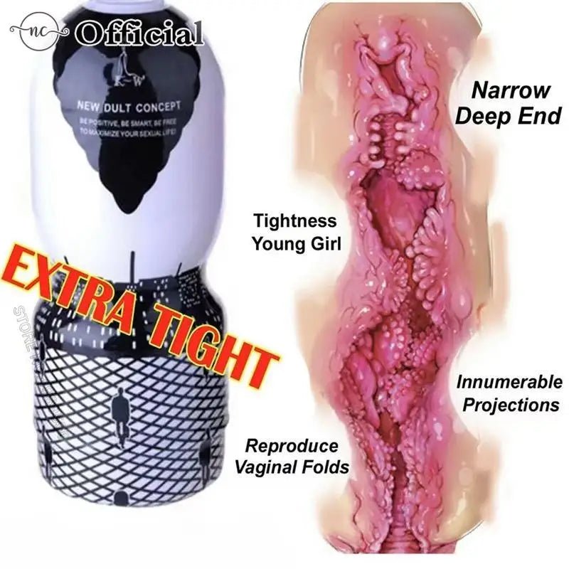 Interior texture detail of male pleasure device