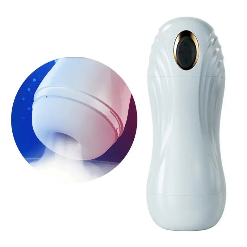 Rear view of adult companion figure