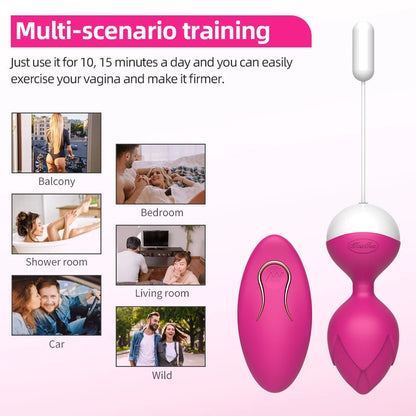 Size comparison of kegel exercise device