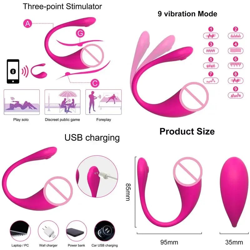 Side profile of male pleasure device