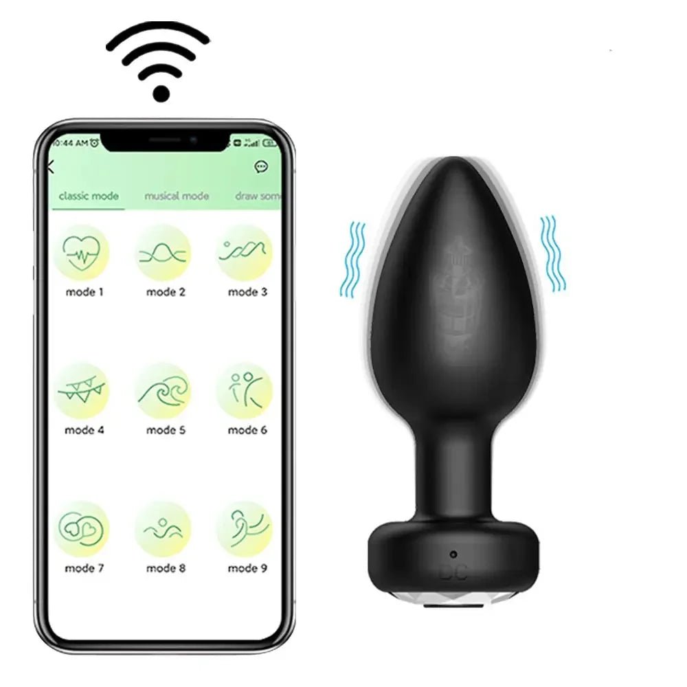 Colour options available for this adult plug