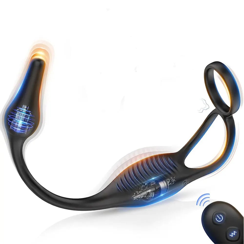 Packaging for remote-control vibrating plug set