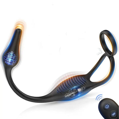 Packaging for remote-control vibrating plug set