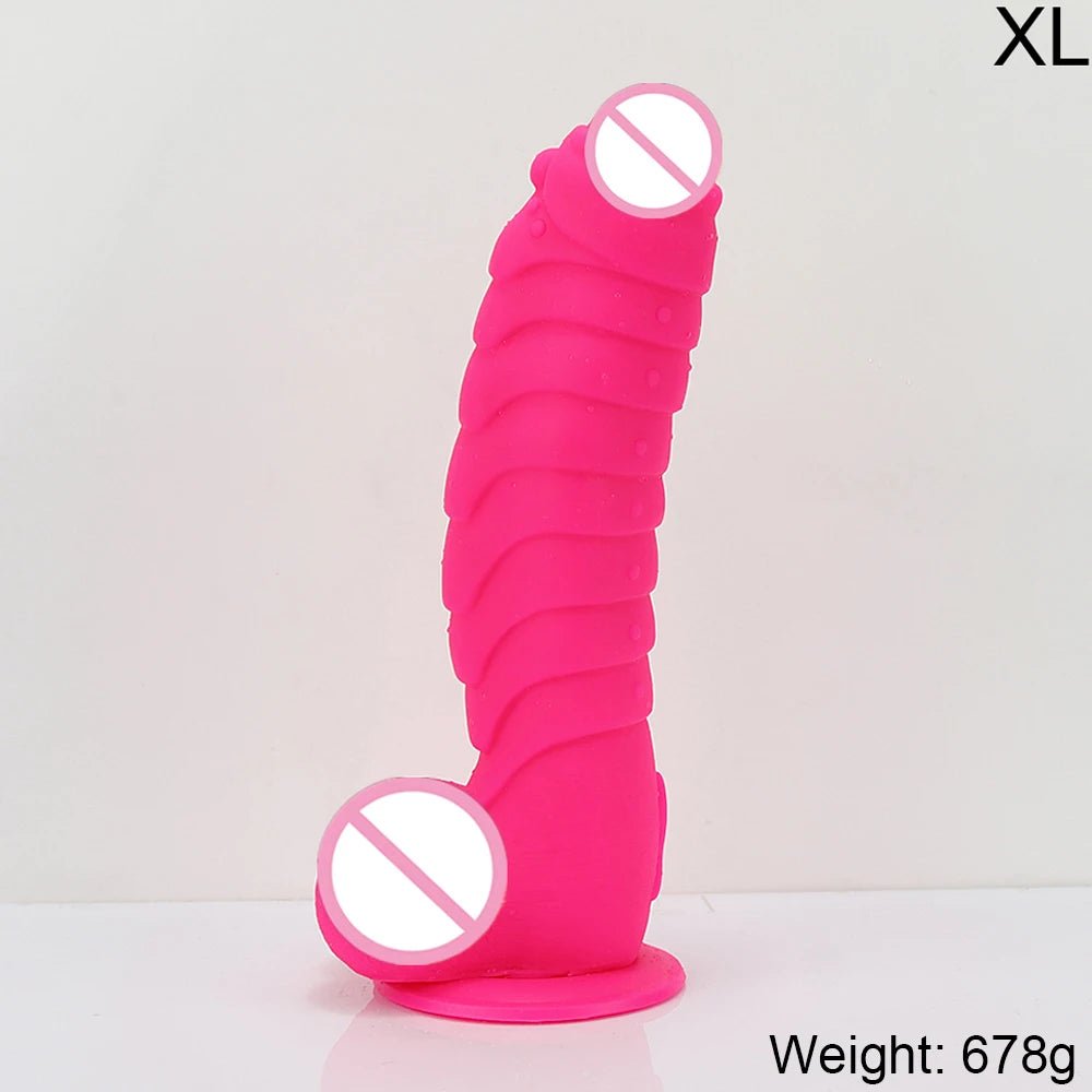Packaging and accessories included with xxl huge realistic dragon scales with suction cup enjoyment