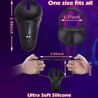 Set of rings displayed together in size order