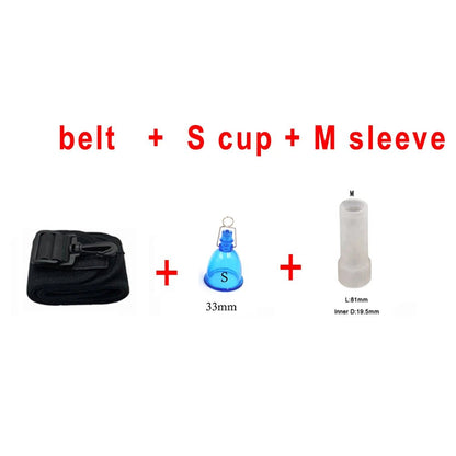 Product overview of male extender stretcher vacuum cup hanger tool from above