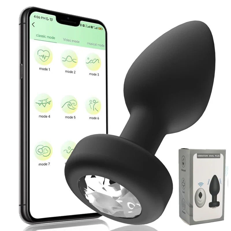 Waterproof feature graphic for vibrating plug
