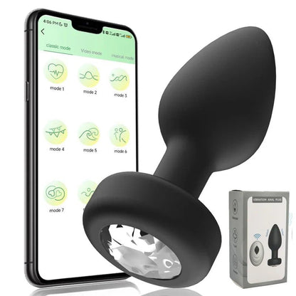 Waterproof feature graphic for vibrating plug
