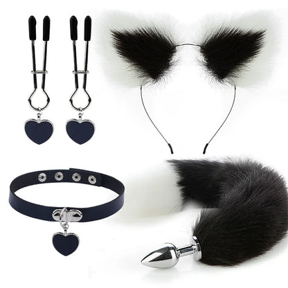 Packaging for fox tail cosplay set