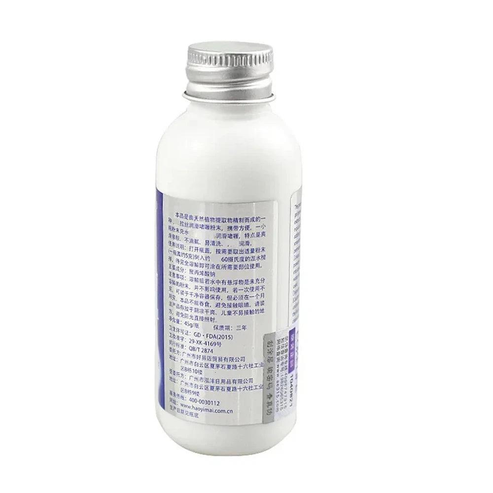 Texture and consistency of lubricant on surface