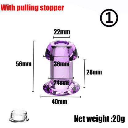 Stopper ring close-up for safe removal