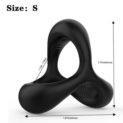 Charging port detail on vibrating ring