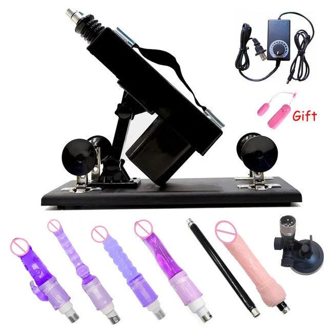 Size and footprint of pleasure machine